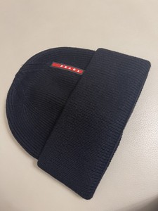 black prada beanie