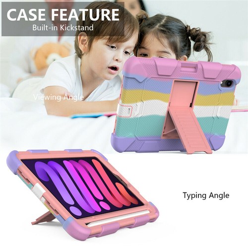 Premium Shockproof Stand Armor Case For iPad 5 6 7 8 9 Air 2 3 4 Mini Pro11 12.9 - Picture 24 of 128