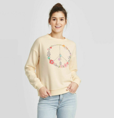 women's floral sweatshirts