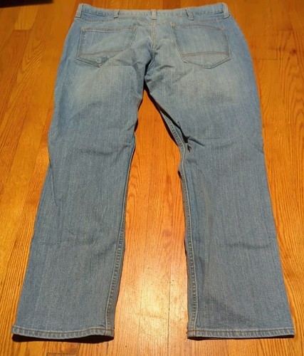 Arizona Jeans Original Straight Jeans Mens Size 38 X 30 Light Wash - Picture 7 of 7