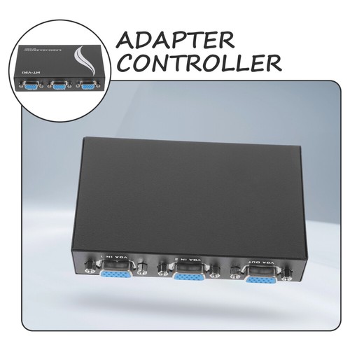 Portable 1 Out 2-Port VGA Box Splitter for PC /DVD Player /TV /LCD Monitor - 第 7/12 張圖片