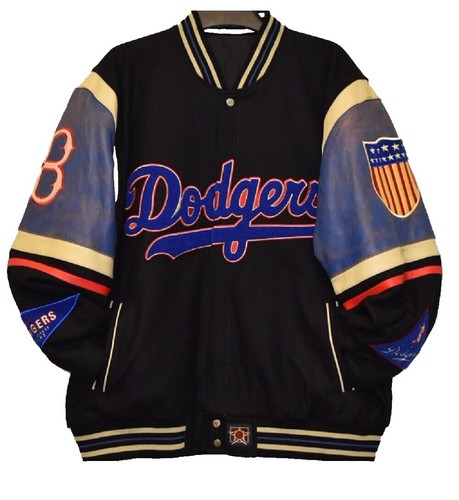 Vintage Brooklyn Dodgers Cooperstown Collection Satin Jacket 3XL