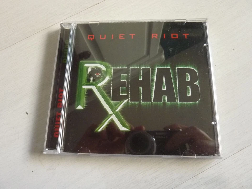 Quiet Riot "ReHab" CD Kevin DuBrow Frankie Banali Hairbands Hard Rock Glam RARE Foto 2 de 4