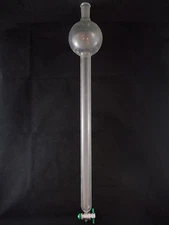 CHEMGLASS Plastic Coated Chromatography Column 24/40 1”ID 18”EL 500mL Reservoir