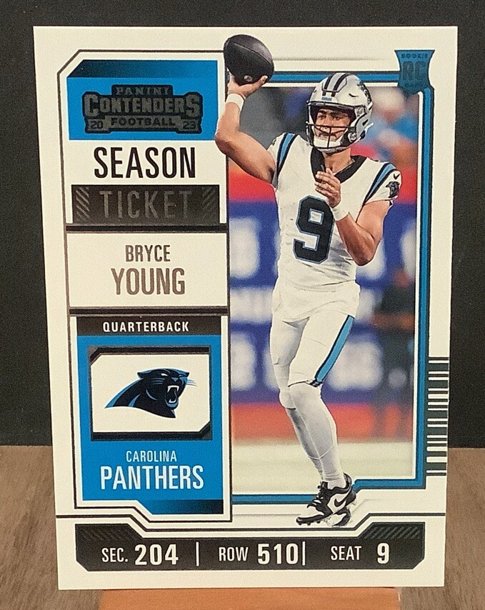 2023 Panini Contenders - Season Ticket #15 Bryce Young (RC)