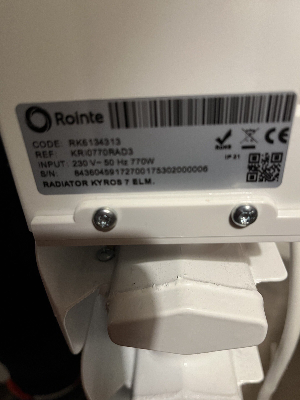 rointe kyros electric radiators 2x 1210w and 1 x 770w eBay
