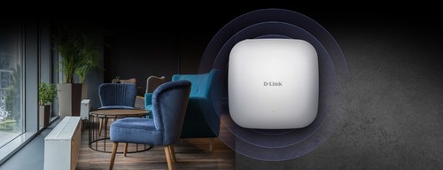 Point d'accès PoE double bande WLAN D-Link DAP X2810 Nuclias Connect AX1800 Wi-Fi 6 - Photo 6/10