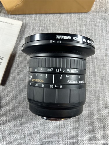 Sigma 18-35mm F3.5-4.5 Aspherical Minolta Sony Filter Size 82 Made In Japan - Picture 7 of 21