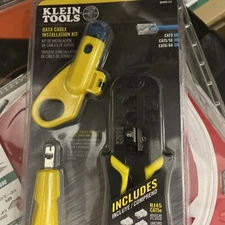 Klein Tools Data Cable Installation Kit With Zipper Pouch Model VDV026-212 New