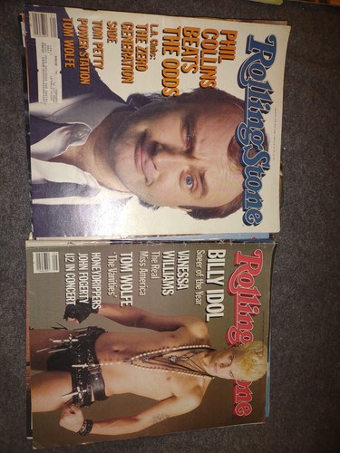 23 rolling Stones Magazine 80S VTG Tina Turner U2 Mcm Nostalgia R&B Rock Hollywo - Picture 6 of 16