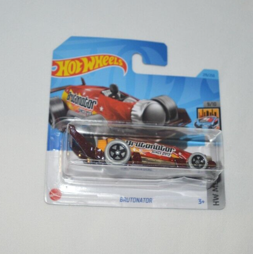 HOT WHEELS 2023 HW METRO 9/10 - BRUTONATOR CLEAR RED