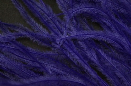 Sebastiani 5" to 7" Ostrich Plume Fringe 3" Sections Fly Tying/Intruder Feathers - Picture 25 of 64