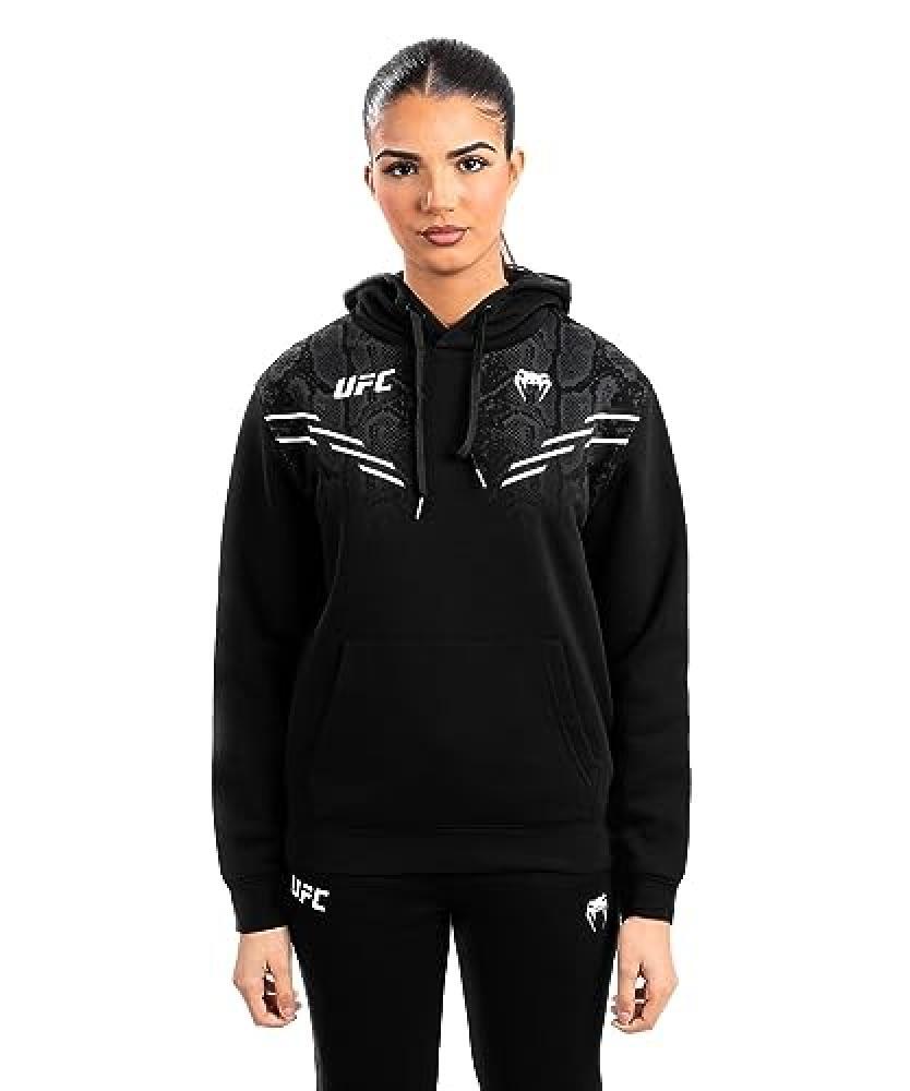 (TG. XS) Venum UFC Adrenaline Women's Replica Pullover Hoodie - Nero - XS - NUOV