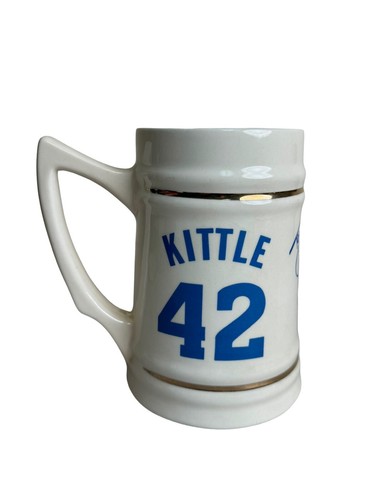SIGNED VINTAGE 1980'S MLB CHICAGO WHITE SOX BASEBALL RON KITTLE #42 MUG RARE! - Picture 3 of 7