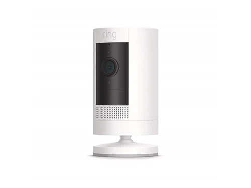 Ring Outdoor Cam (Stick Up Cam) | Weather-Resistant Outdoor Camera, White