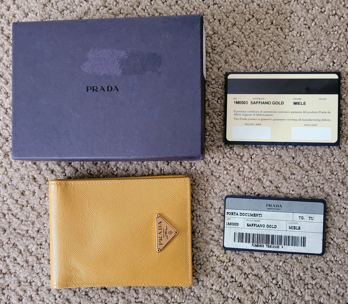 card holder prada