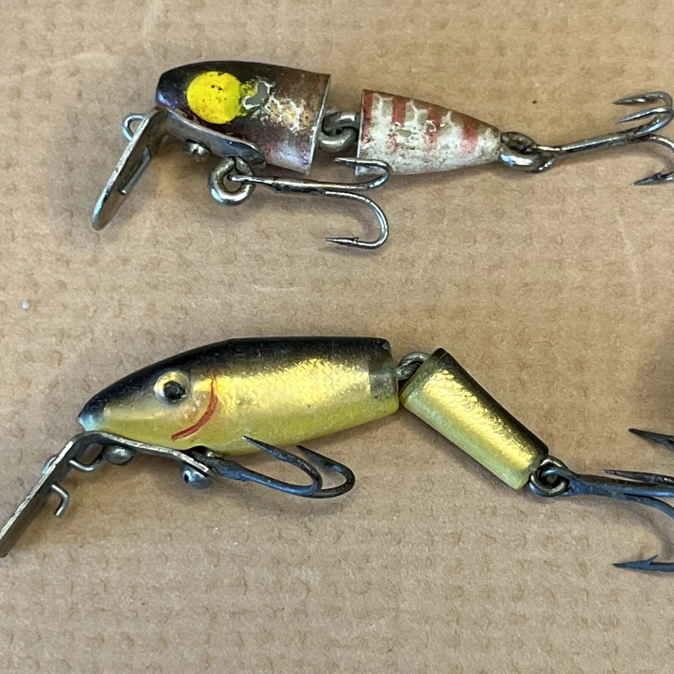 Lote Mixto Agua Dulce Pequeños Señuelos Articulados Peces Mosca T1 Foto 2 de 4