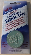 Dylon Cold Water Fabric Dye A2 Sea Green New