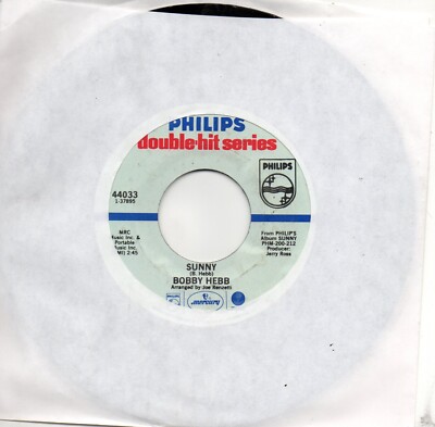 BOBBY HEBB - SUNNY / A SATISFIED MIND
