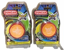 2pk Duncan Toys Butterfly XT Yo-Yo with String Ball Bearing Axle  Plastic Body