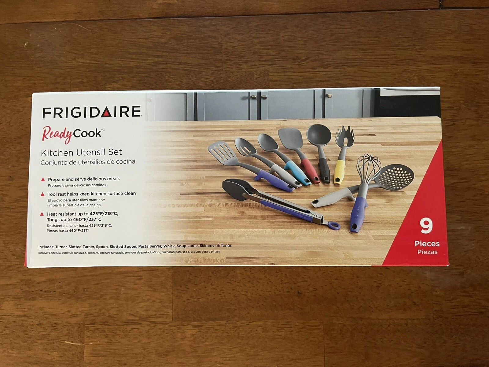 Frigidaire Ready Cook Kitchen Utensil Set 9 pc