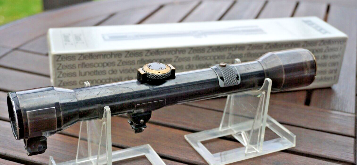 H/4x60 KARL KAHLES WIEN STEEL SNIPER SCOPE WEHRMACHT RETICLE 8