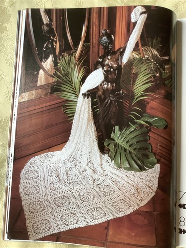 Crochet Monthly craft magazine 191. 14 decorative designs Gift idea 1995 vintage - Picture 9 of 17