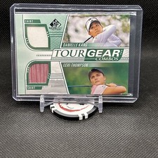 2021 SP Game Used Golf TG2-KT Tour Gear Combos Danielle Kang/Lexi Thompson