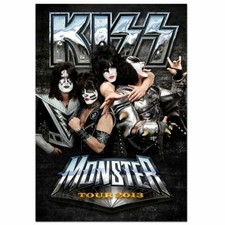 KISS MONSTER TOUR BOOK PROGRAM 2013 PAUL STANLEY GENE SIMMONS NEW 