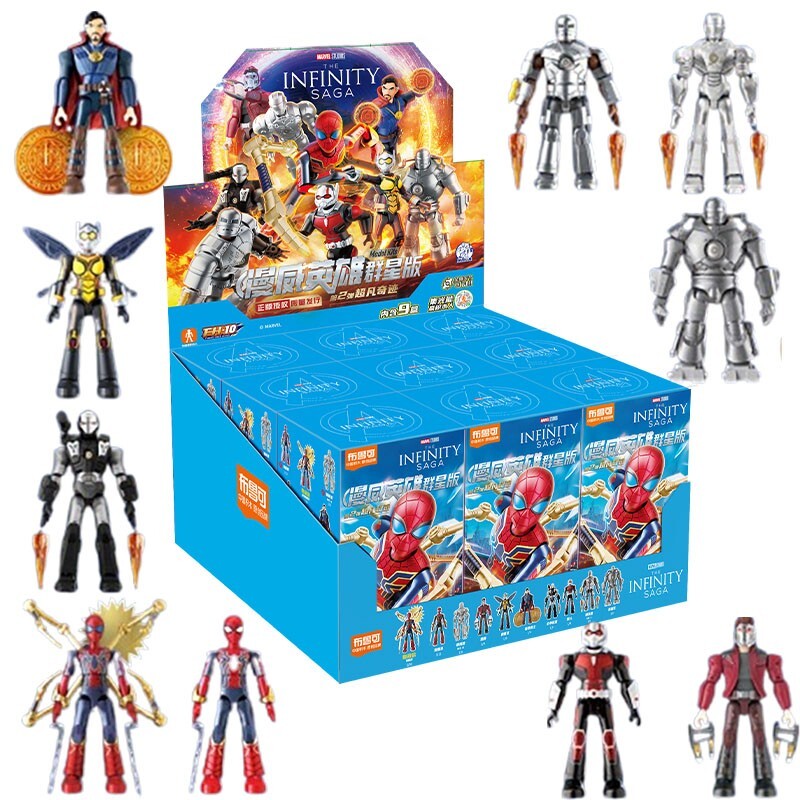 Blokees Marvel Star Edition Iron Man Building Block Action Figures