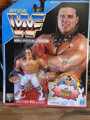 The British Bulldog WWF Hasbro Moc ...