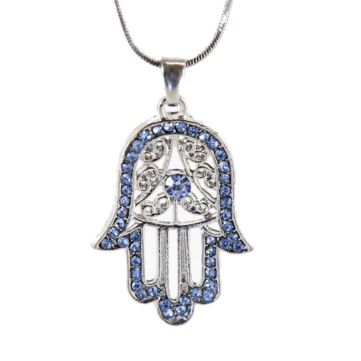Hamsa cheap necklace charm