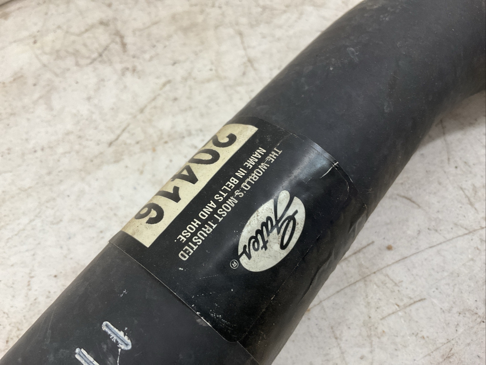 1967 Chevrolet Chevelle? 283 / 327 Upper Radiator Hose Made By ECR. Z21 ...