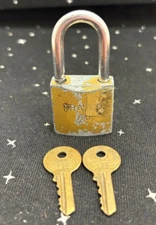 VTG Travco 720 Padlock W/2 Keys Hardened Lock 3"