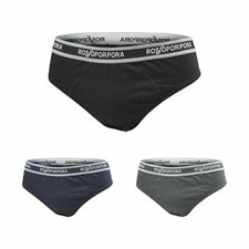6 slip da uomo ragazzo ROSSOPORPORA ROSS Assortito cotone elasticizzato intimo