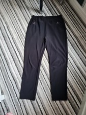Ld's Blk Stretchy Leggins, Size L/XL (18/20) used. Bought in Spain