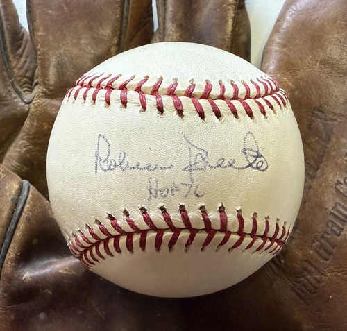 Robin Roberts Signed Autographed "HOF 76" Official National League ONL Baseball