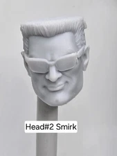 3d Print NUCLEAR DUKE HEAD#2 1:12 6" GI Joe Classified/Marvel Legends 