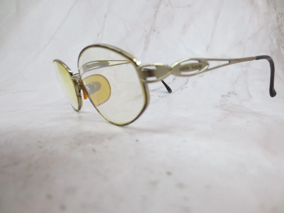 Marco de gafas Anne Klein 2004 K1028 para mujer de metal plateado borde completo Ovil 55-135 Foto 2 de 4