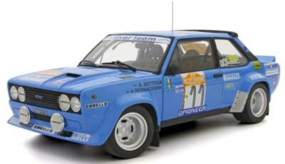 KS08376C KYOSHO 1:18 Fiat 131 ABARTH Rally 1980 Sanremo #11 model