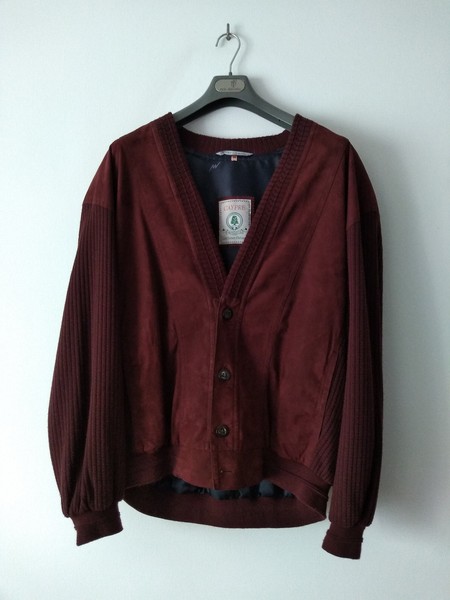 Cazadora para caballero de Caypre, granate, talla 56