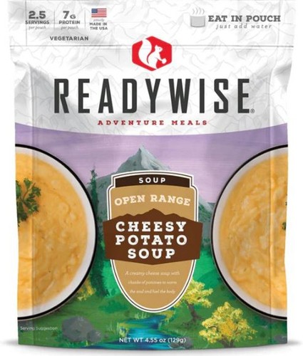 Readywise RW05-010 Open Range Cheesy Potato Soup Case Of 6 - Picture 2 of 2