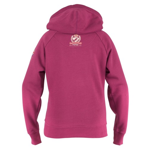 Aubrion Team Hoodie Grey/Khaki/Mulberry/Navy/Teal - Relaxed, Cosy, Jersey Fleece - Picture 19 of 29