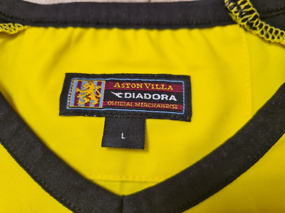 Jersey Diadora Aston Villa 2003-2004. Original De Época Jersey Diadora Aston Villa 2003-2004. Original De Época