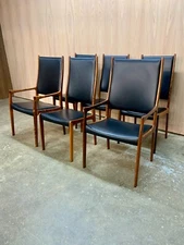 1960s Dining Chairs by Johannes Andersen