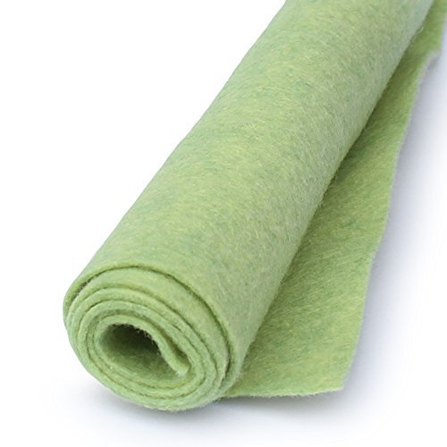 Pistacchio Verde Gelato - Lenzuolo oversize in feltro di lana - 35% misto lana - 1 12... - Foto 1 di 3