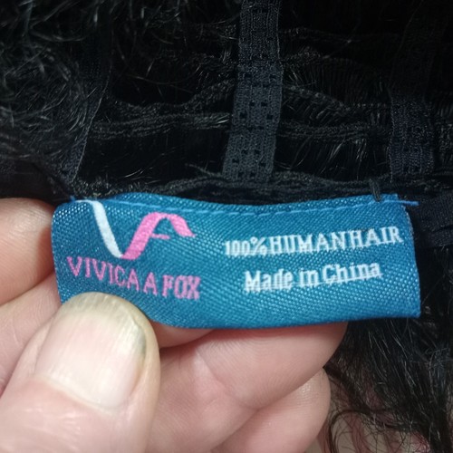 WIG HUMAN HAIR Vivica's Natural Brazilian 100% Remi Pure StretchCap JASPER 1 NIB - Picture 7 of 14