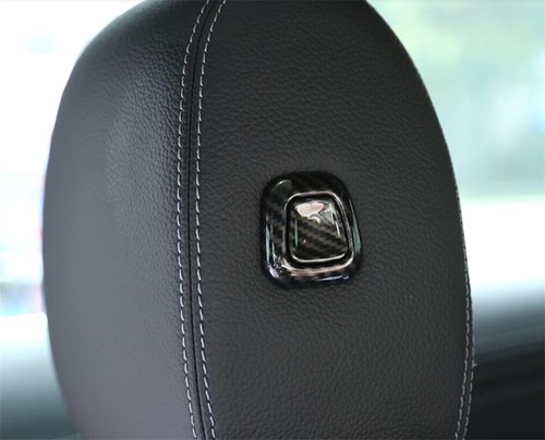 4×ABS Headrest Adjustment Button Trim For Benz A B GLA GLB GLE GLS Class 2020-22 - Picture 3 of 12