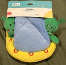 ZippyPaws Aliens Burrow Dog Toy Spaceship And Aliens Dog Toy 