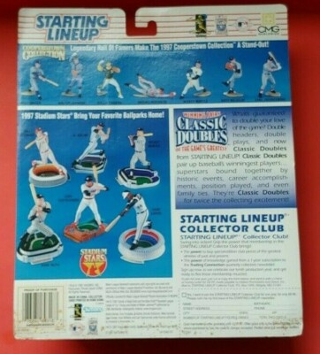 1997 STARTING LINEUP CLASSIC DOUBLES HANK AARON / JACKIE
